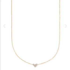 Kendra Scott Tiny Hearts Necklace